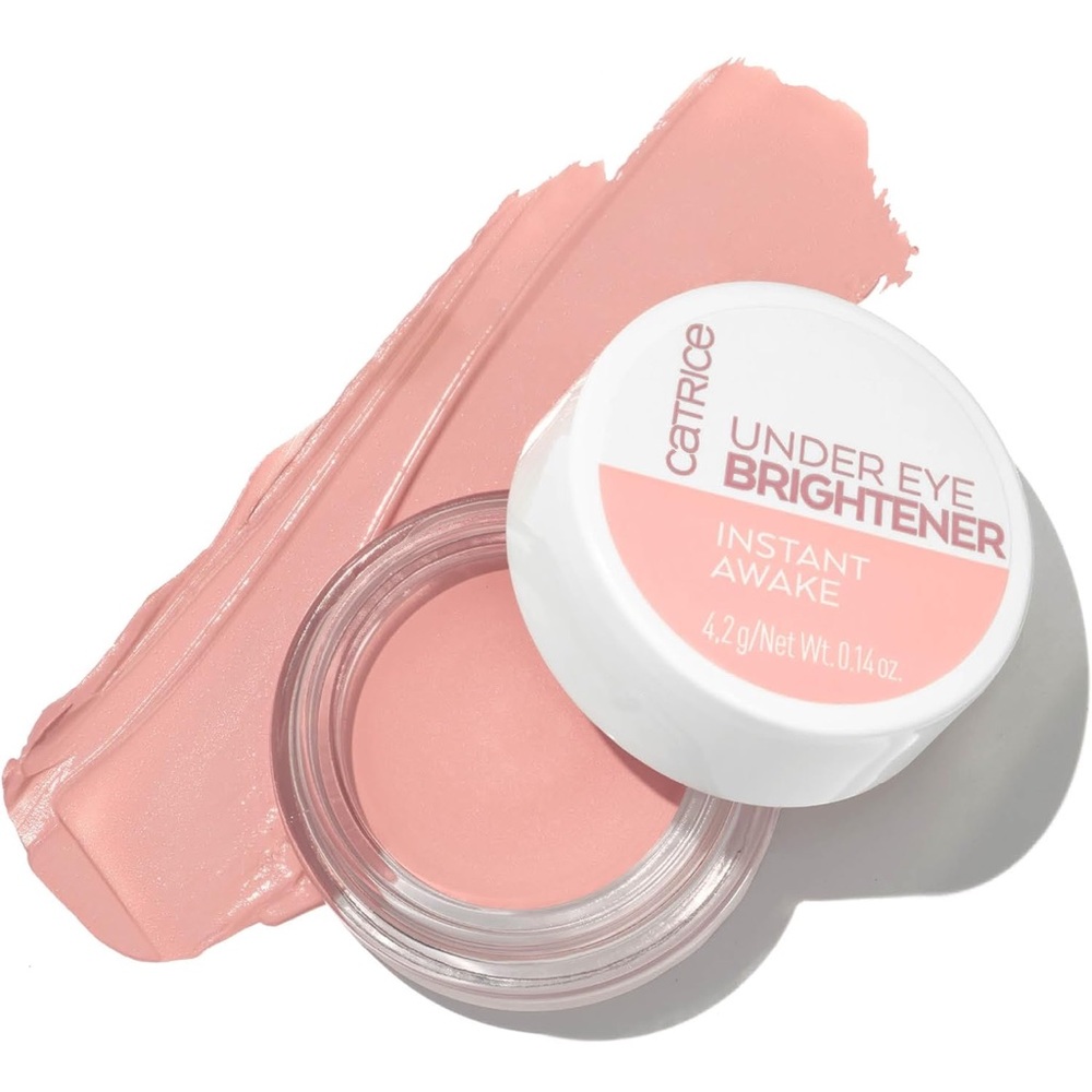 Catrice under eye brightener light rose pink color corrector